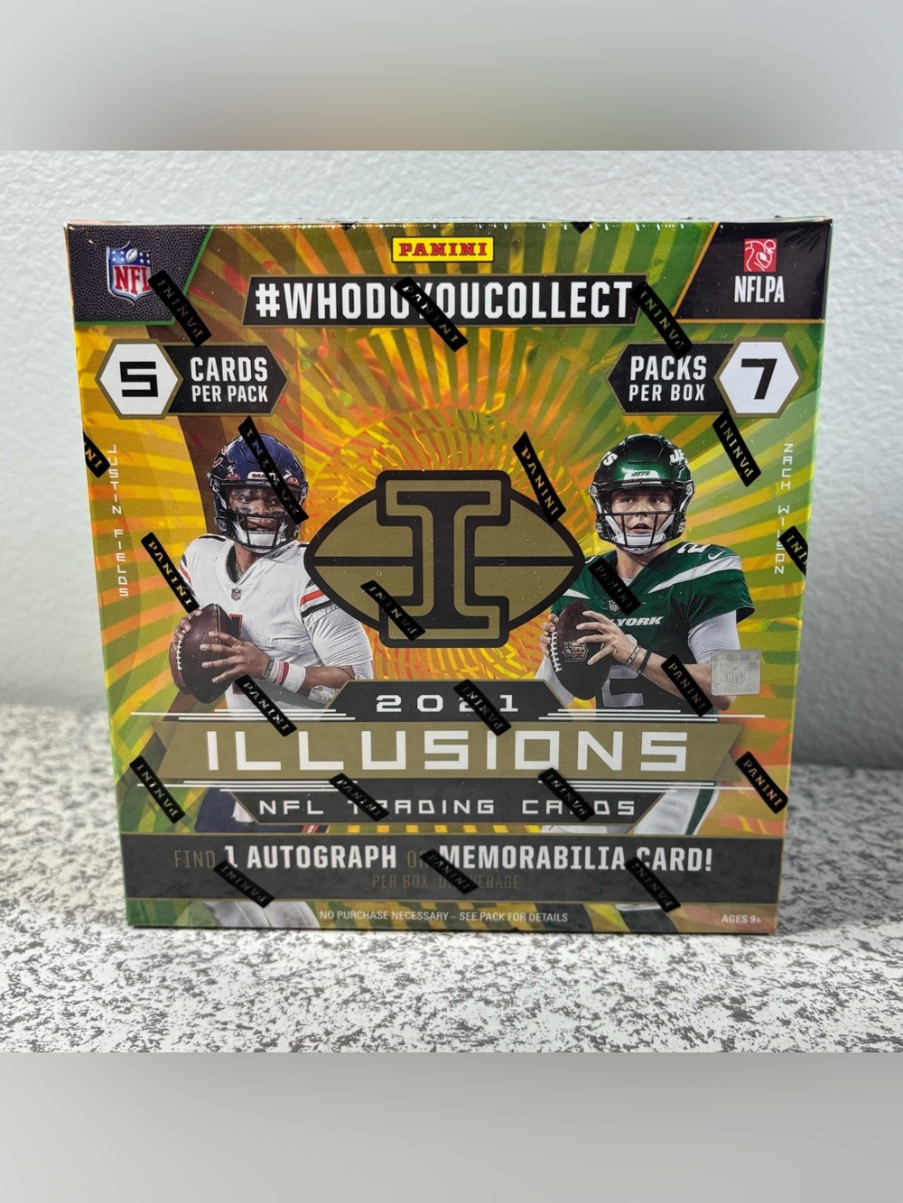 2021 Panini Illusions NFL Football Mega Box Brand New Factory Sealed